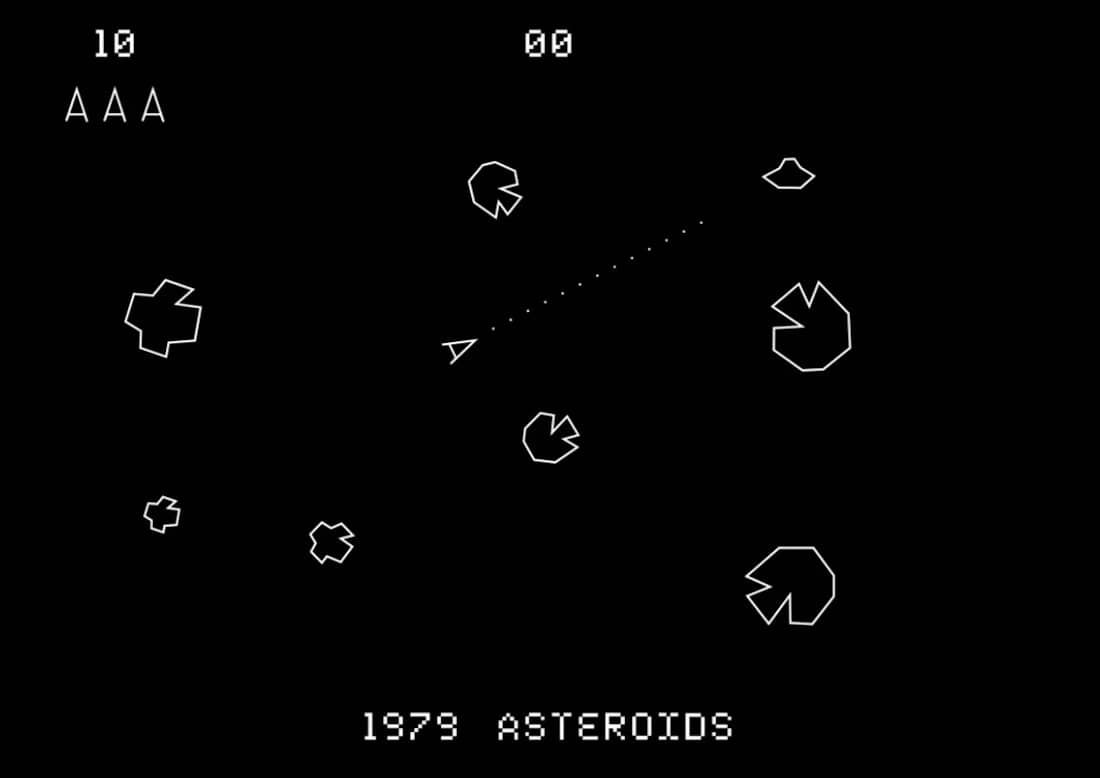 Recenzja gry Asteroids